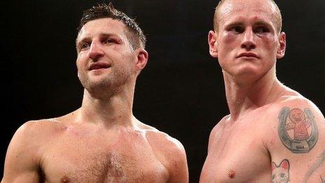 Carl Froch and George Groves