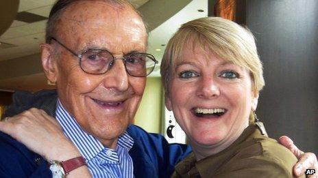 Richard Bull with Alison Arngrim