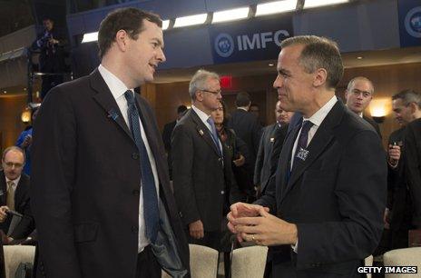 George Osborne and Mark Carney