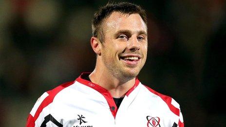 Ulster winger Tommy Bowe