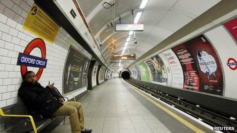 Empty Tube platform