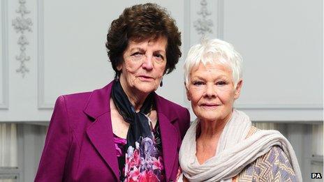 Philomena Lee and Dame Judi Dench