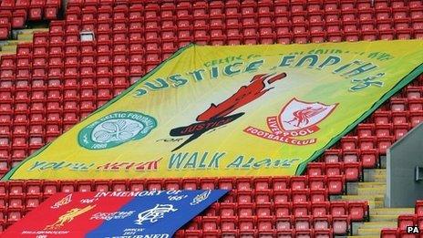 Hillsborough memorial flag