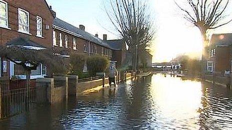 Port Clarence flooding