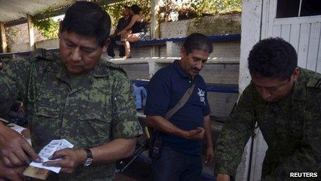 Vigilantes in Michoacan