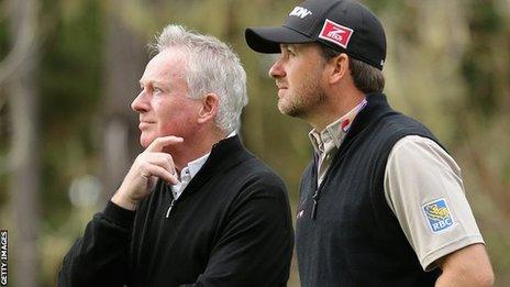 Kenny and Graeme McDowell