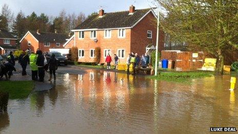 Gardiners Close near the River Linnet