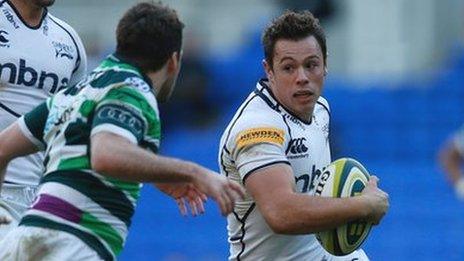 Sale Sharks full-back Rob Miller