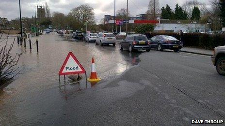 Hylton Road flooding