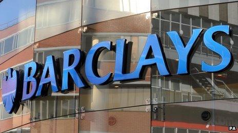 Barclays sign