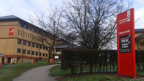 Staffordshire University Stafford campus