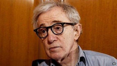 Woody Allen in Beverly Hills, California on December 29, 2011