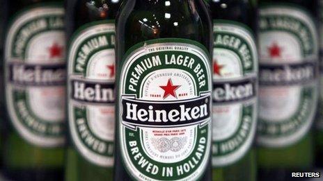 Heineken beer