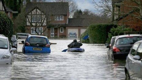 Flooding in Surrey