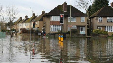 Flooding on Abingdon Road