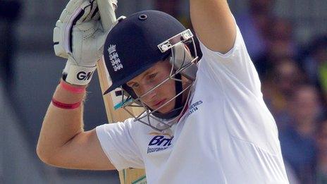 England batsman Joe Root