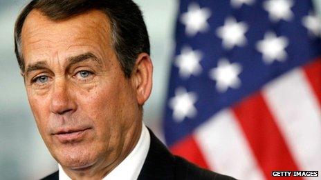 John Boehner, speaker of the House of Representatives