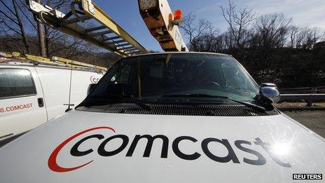 Comcast truck