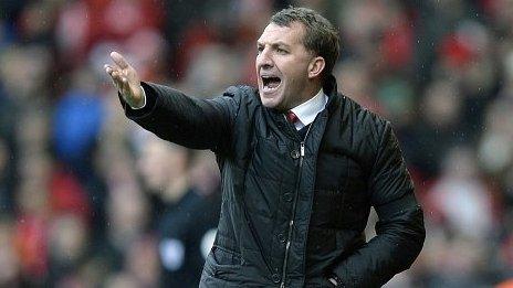 Liverpool manager Brendan Rodgers