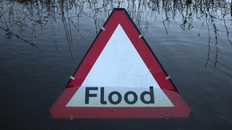 Flood sign