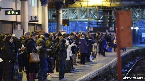 passengers at Glasgow