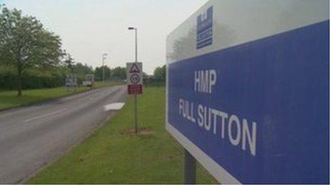 Full Sutton prison entrance