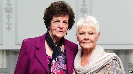 Philomena Lee and Dame Judi Dench