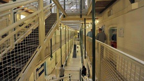 Prison interior