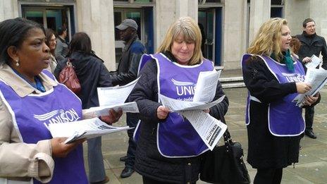 Unison representatives