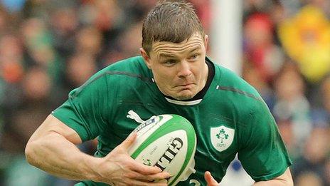 Ireland's Brian O'Driscoll