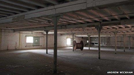 Inside the former Kimberley Brewery