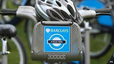 Barclays Cycle Hire bike