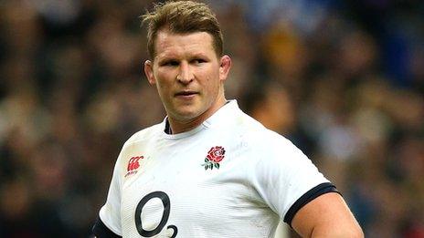 Dylan Hartley in Six Nations action for England