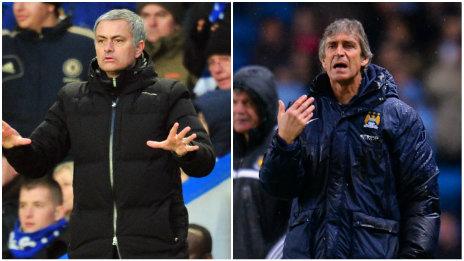 Jose Mourinho and Manuel Pellegrini