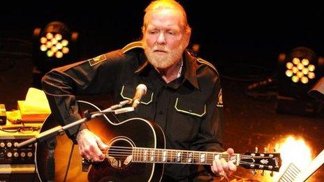 Musician Gregg Allman