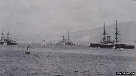 British fleet on Lough Swilly