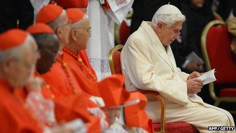 Former Pope Benedict XVI