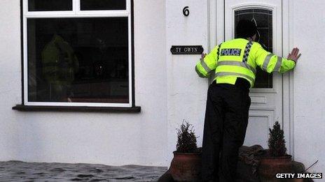 Surrey home hit by flooding