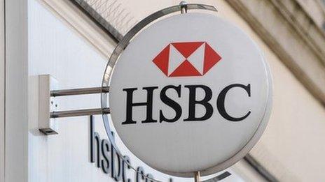 HSBC sign