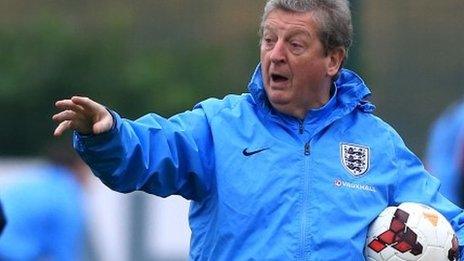 England coach Roy Hodgson