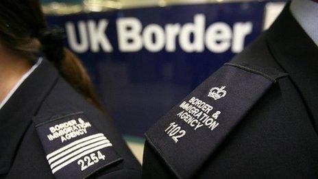 UK Border officials