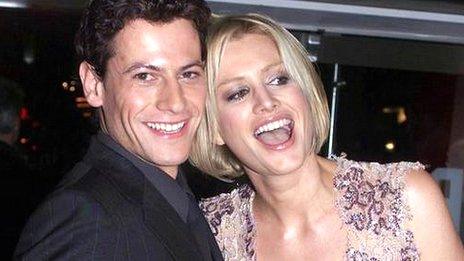 Ioan Gruffudd and Alice Evans