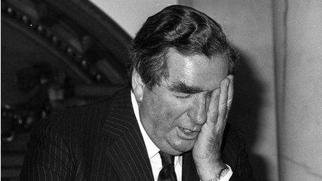 Denis Healey in 1976