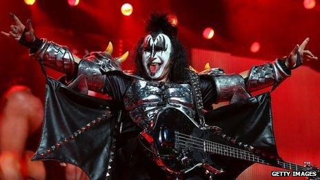 Kiss star Gene Simmons