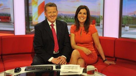 Susanna Reid and Bill Turnbull