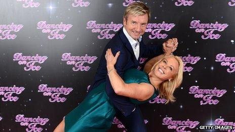 Dancing on Ice stars Christopher Dean; Jayne Torvill