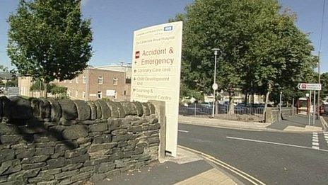 Calderdale Royal Infirmary entrance