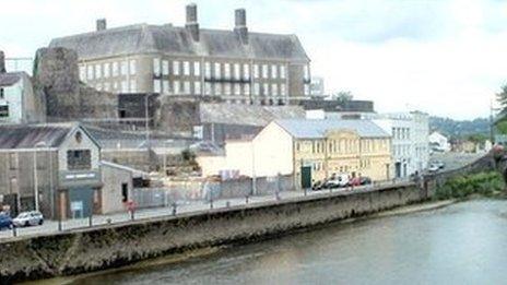 Carmarthenshire council headquarters