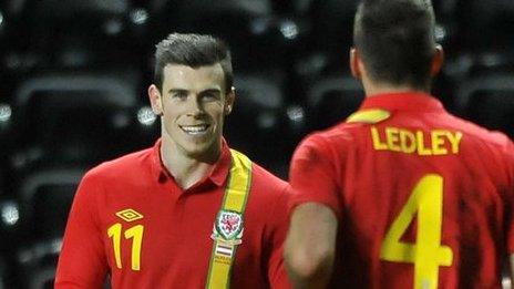 Gareth Bale and Joe Ledley