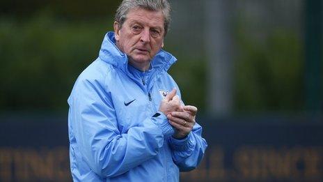 England manager Roy Hodgson